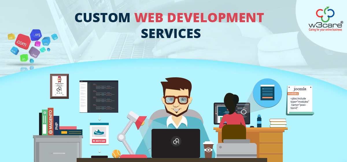 Custom Web Development Services - W3care Technologies Pvt. Ltd