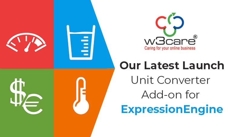 Our Latest Launch - Unit Converter Add-on for ExpressionEngine