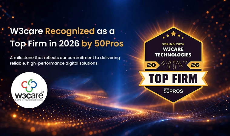 W3care Recognized as a Top Firm by 50Pros (Spring 2026)