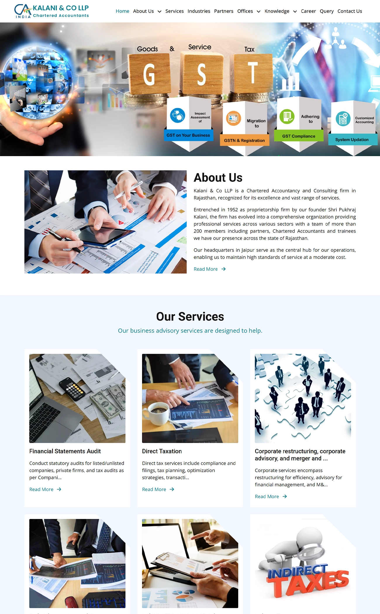 Kalani & Co. – Laravel Website & Backend Portal Development