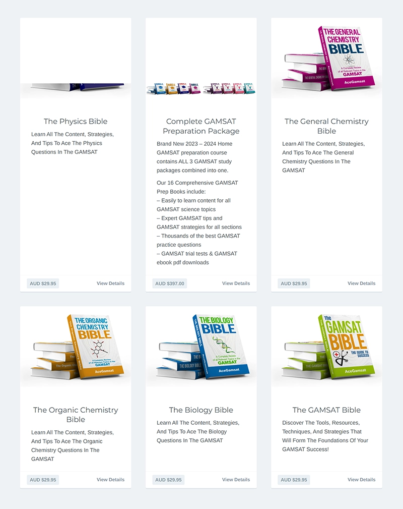 GAMSAT Preparation & Medical Entrance Coaching Website