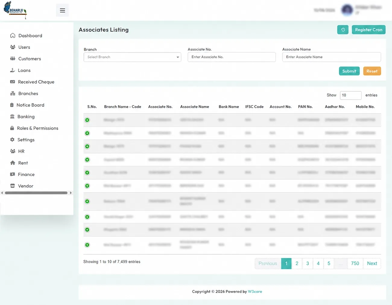 Behariji Finserv – Laravel Loan & Financial Management Software