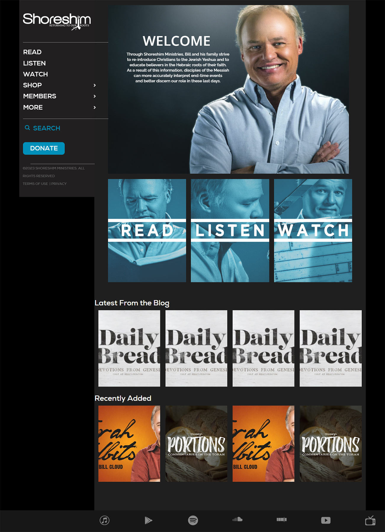Bill Cloud WordPress eCommerce Website detail image-