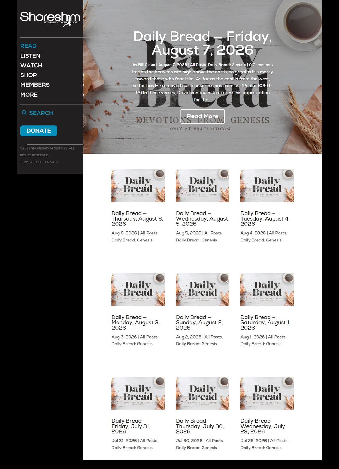Bill Cloud WordPress eCommerce Website image-3