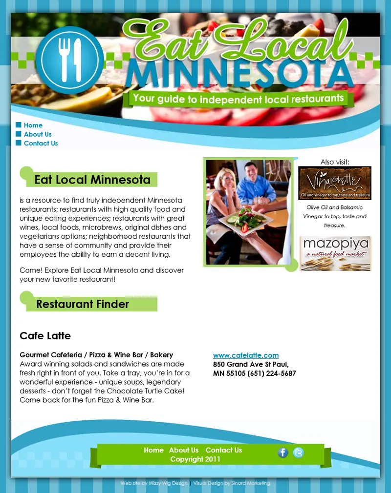 Eat Local Minnesota Restaurant & Local Food Platform
