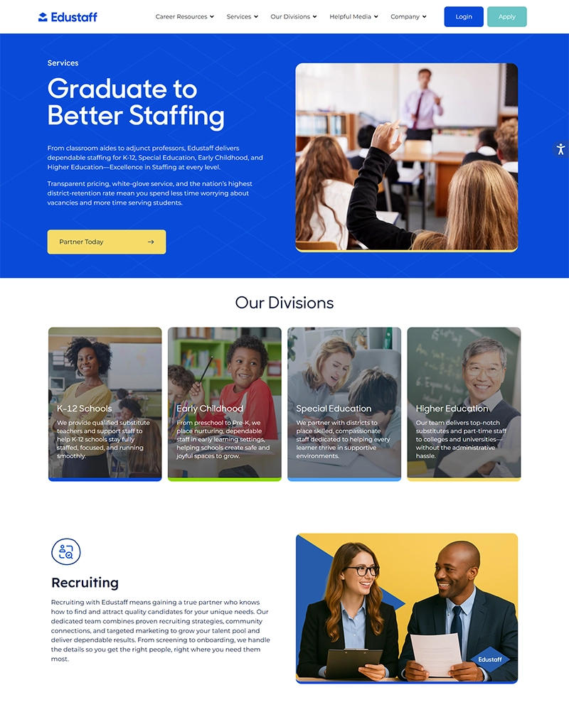 Professional Education Staffing & Consulting