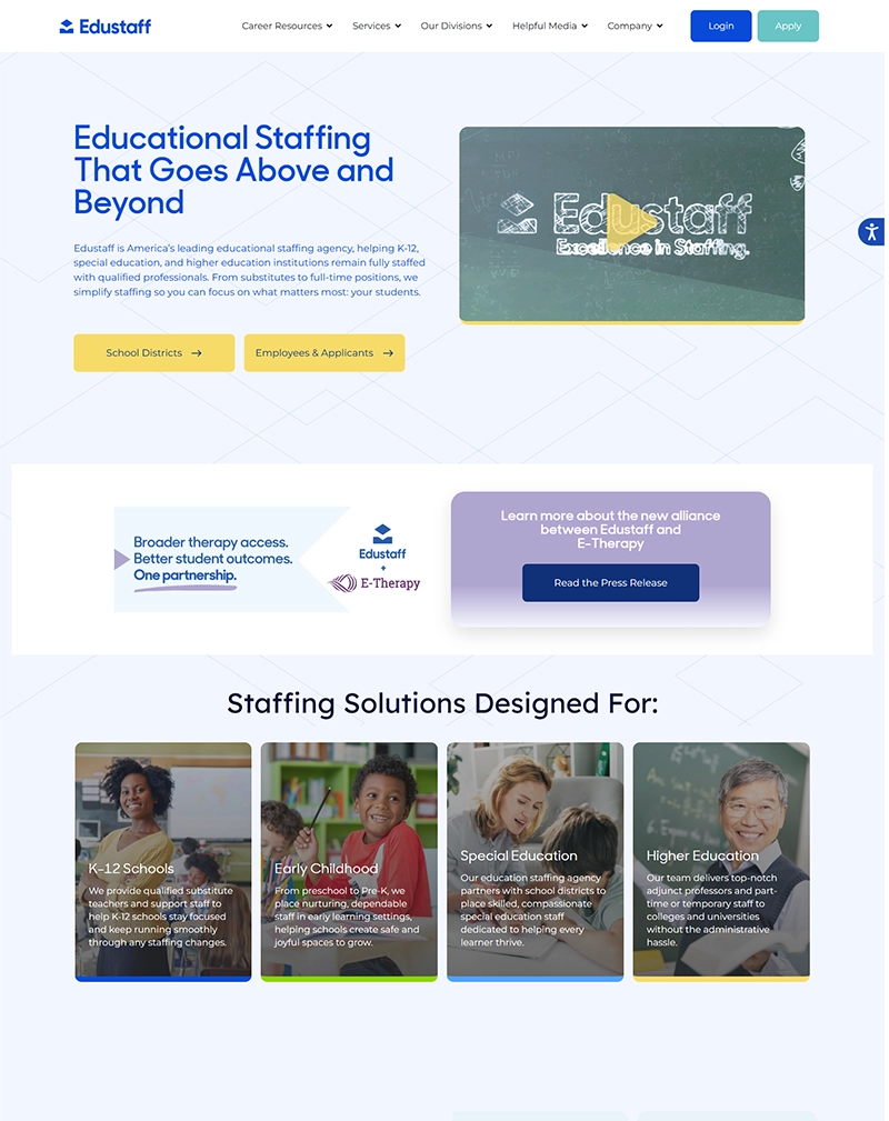 Professional Education Staffing & Consulting