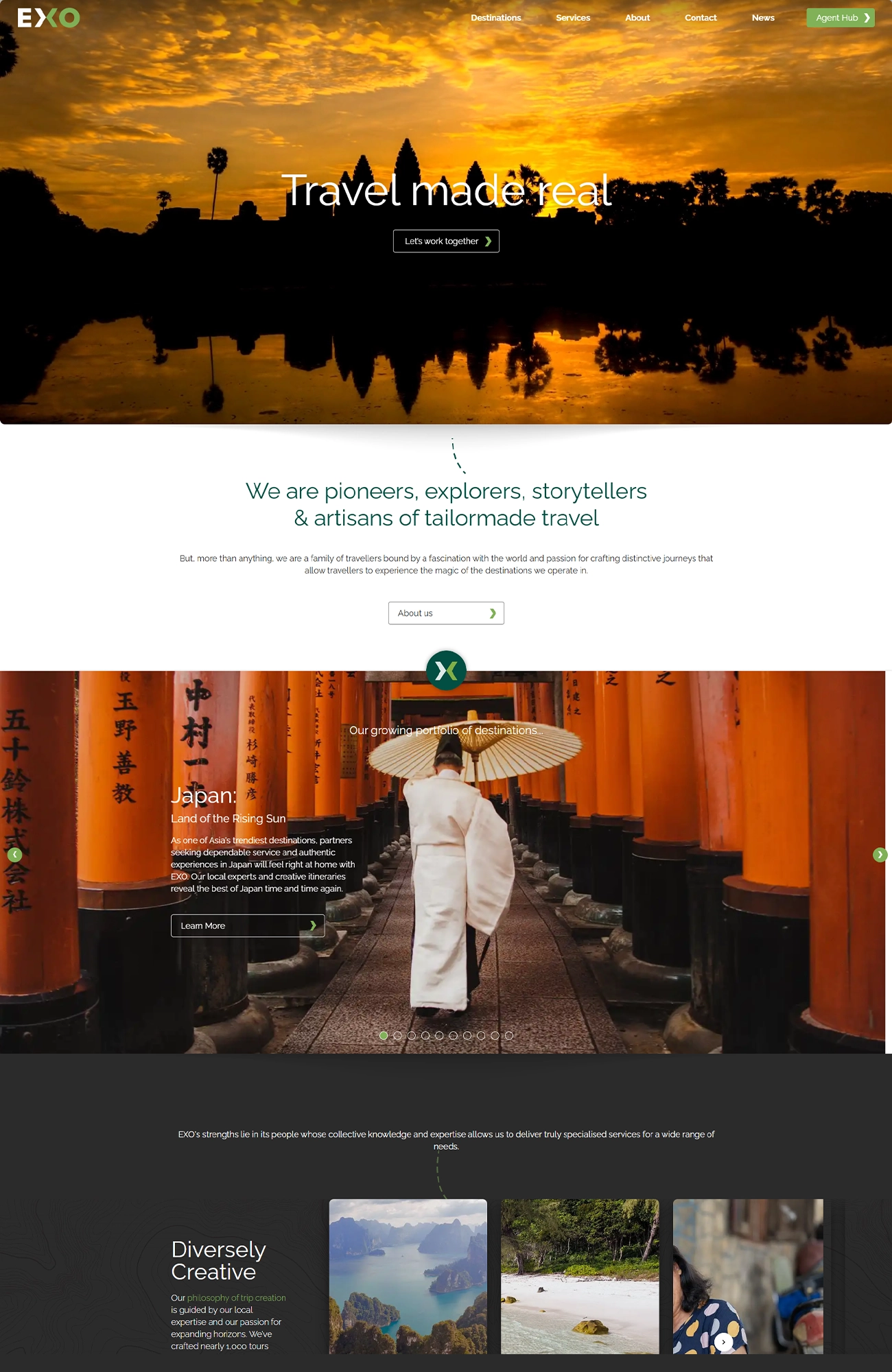 EXO Travel: Long-Term Digital Platform Development & Support