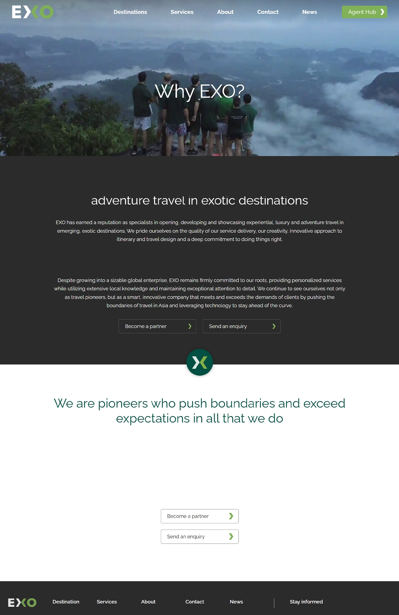 EXO Travel: Long-Term Digital Platform Development & Support