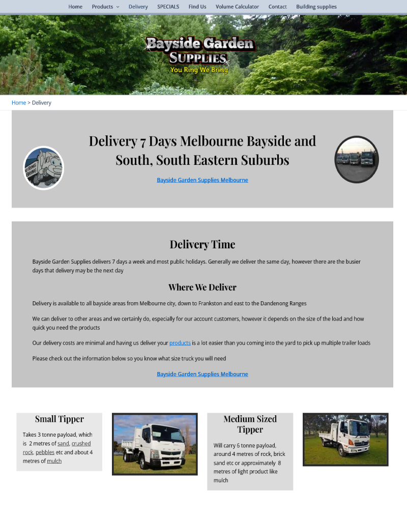 E-Commerce Gardening & Outdoor Living Website