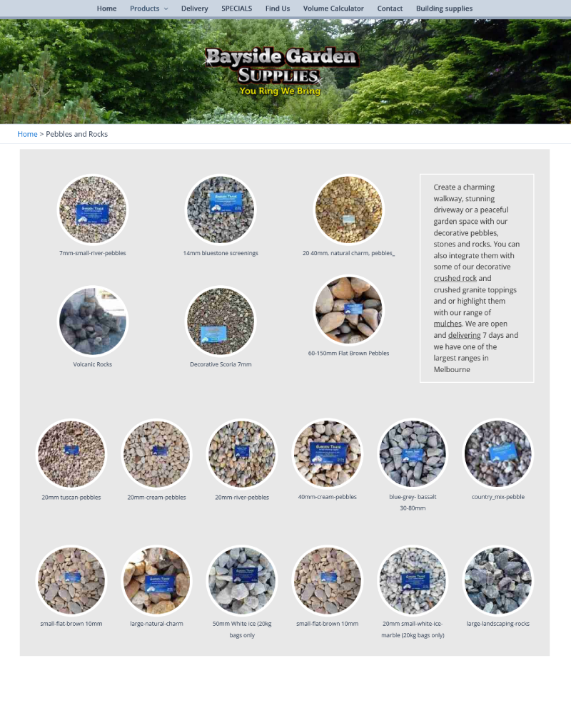 E-Commerce Gardening & Outdoor Living Website