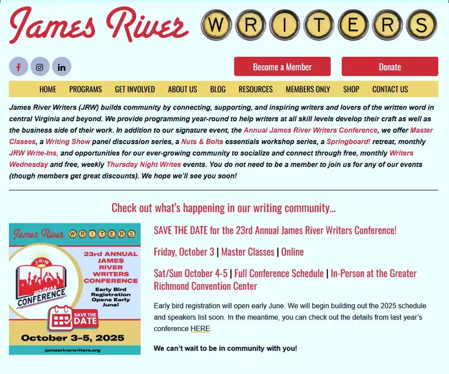 James River Writers