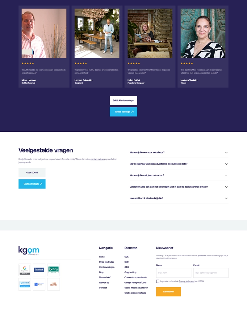 A Clean, Brand-Led Website for a Modern Lifestyle Platform
