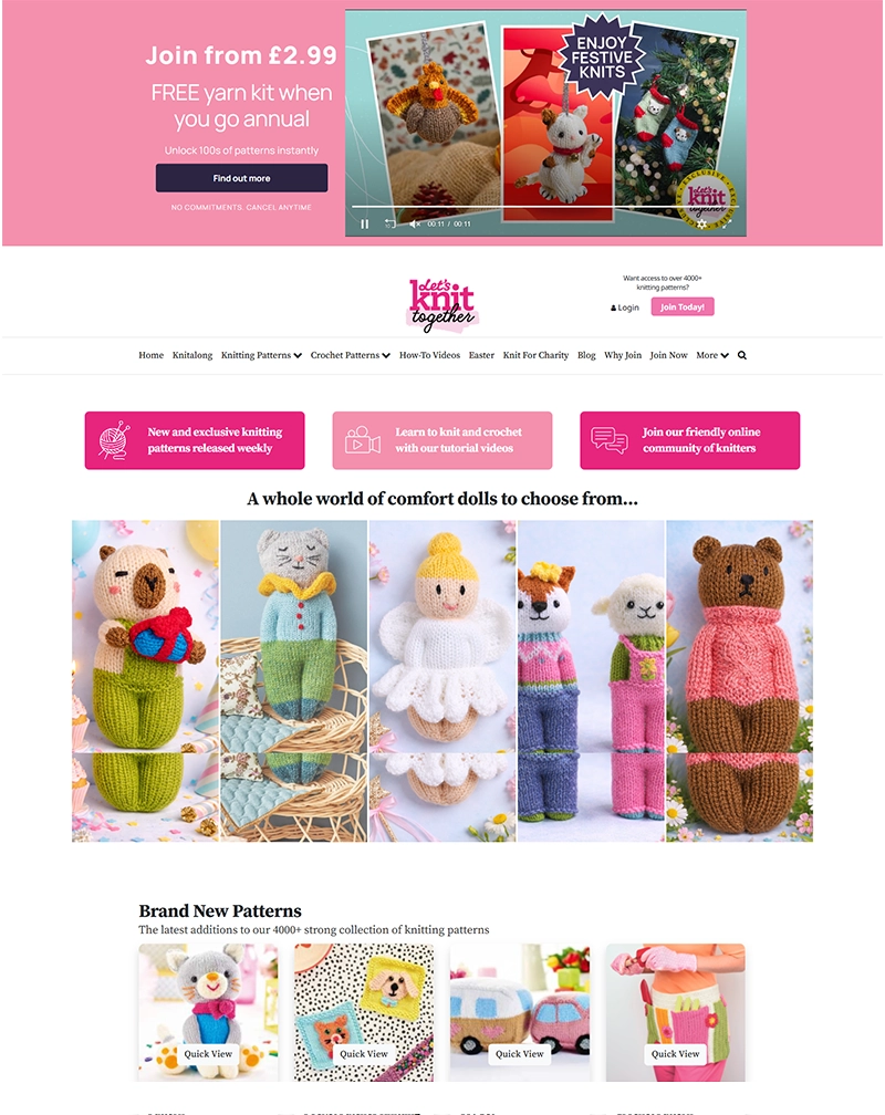Let’s Knit – Craft & Community