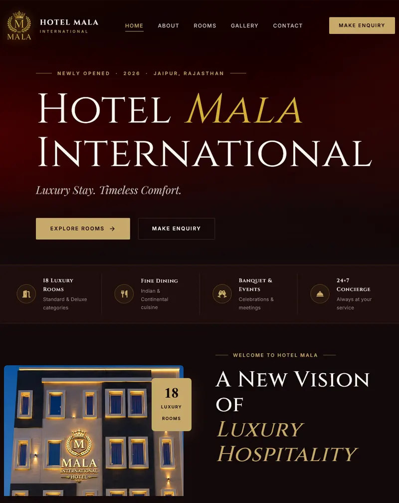 Mala International – Elevating the Digital Experience for a Hospitality Brand