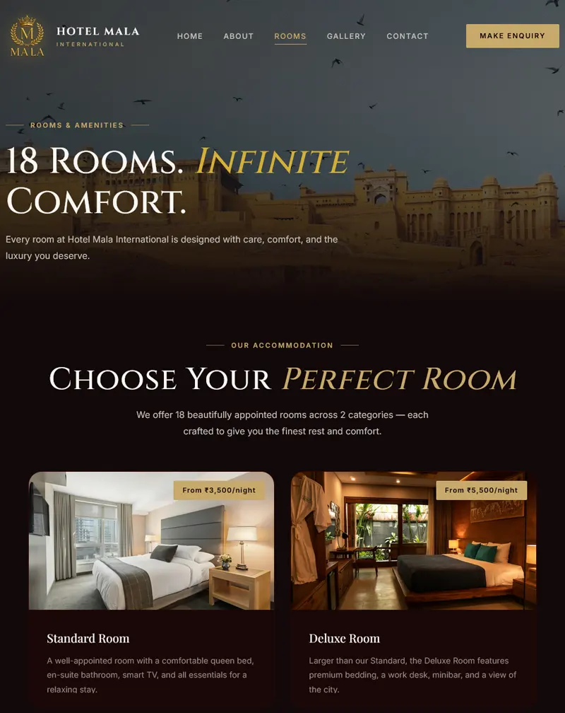 Mala International – Elevating the Digital Experience for a Hospitality Brand