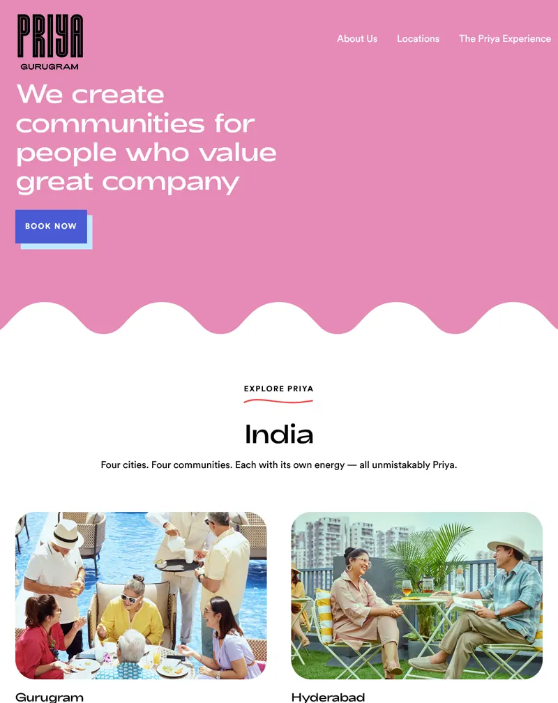 Priya Living – Headless Craft CMS Migration & Ongoing Support