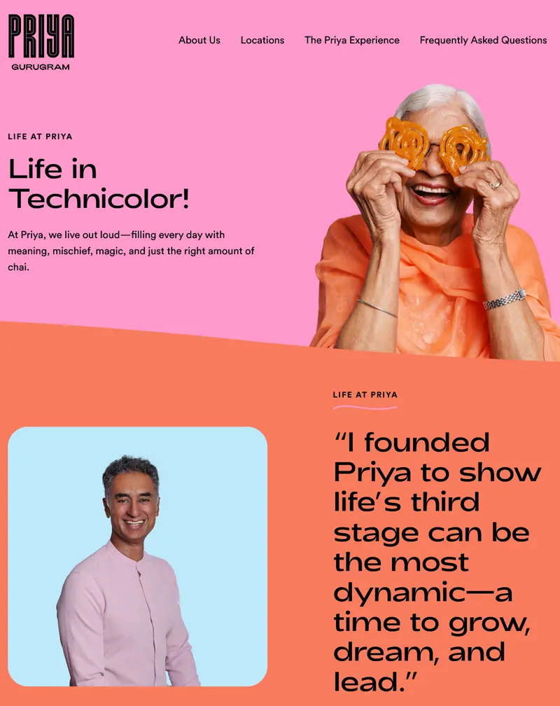 Priya Living – Headless Craft CMS Migration & Ongoing Support