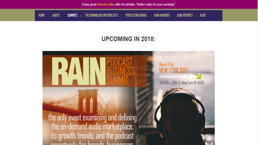 RAIN News and RAIN Enterprises