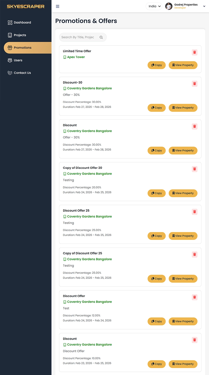 Skyescraper AI Property Management Platform Development