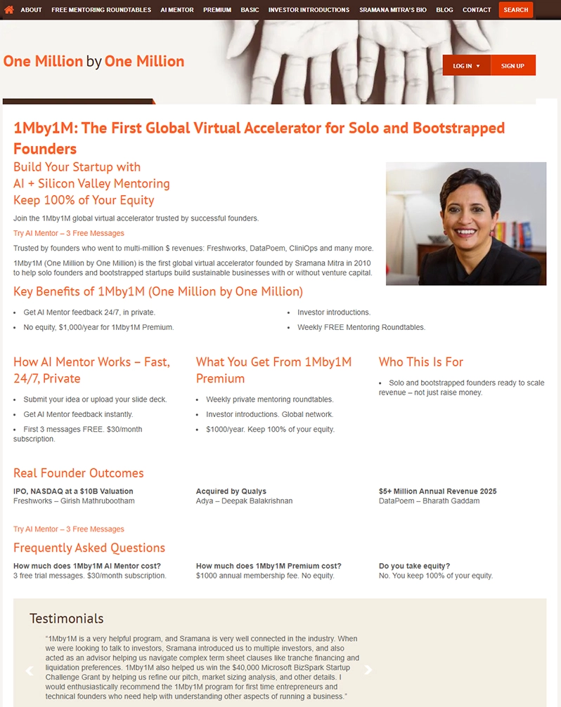 Sramana Mitra – Thought Leadership Platform