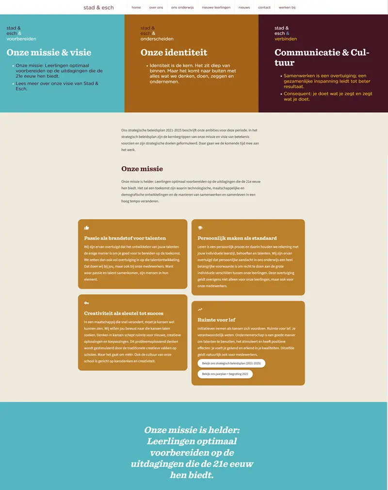 Stad & Esch Education