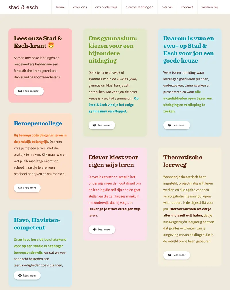 Stad & Esch Education