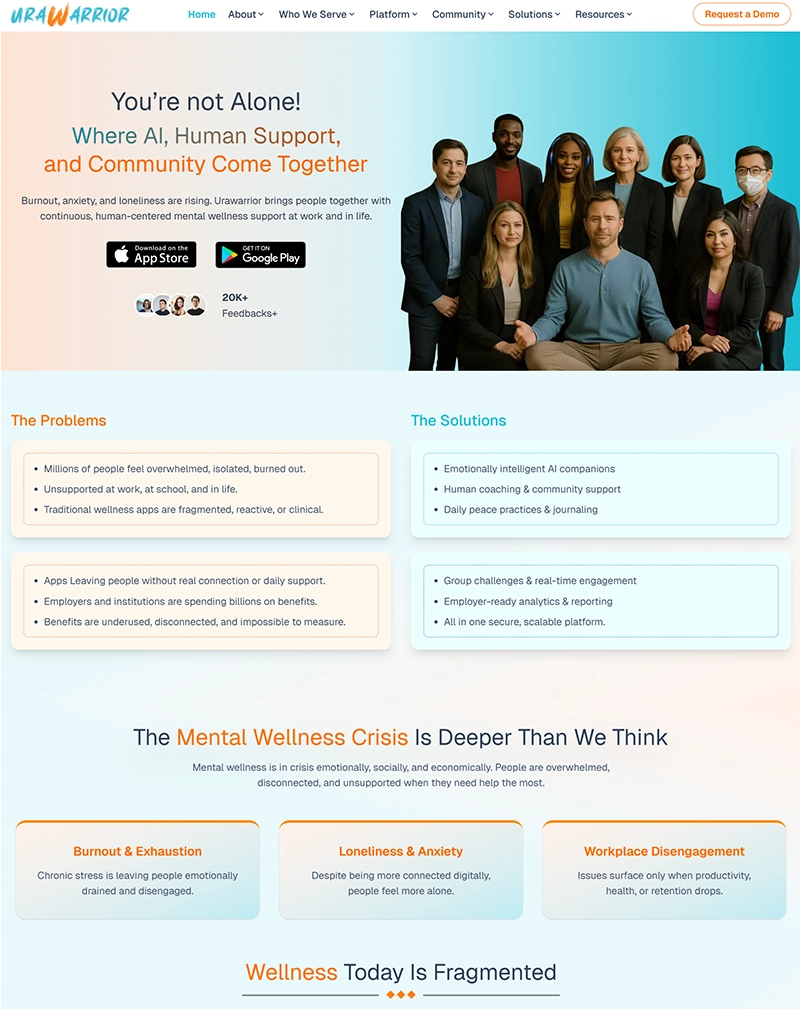 Mental Wellness & Coaching Community Platform