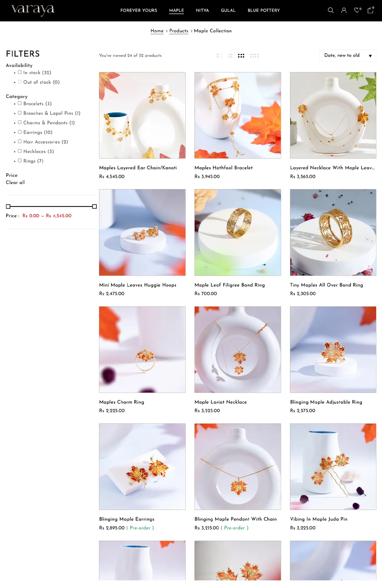 Kaius Jewels : Our Necklace Product