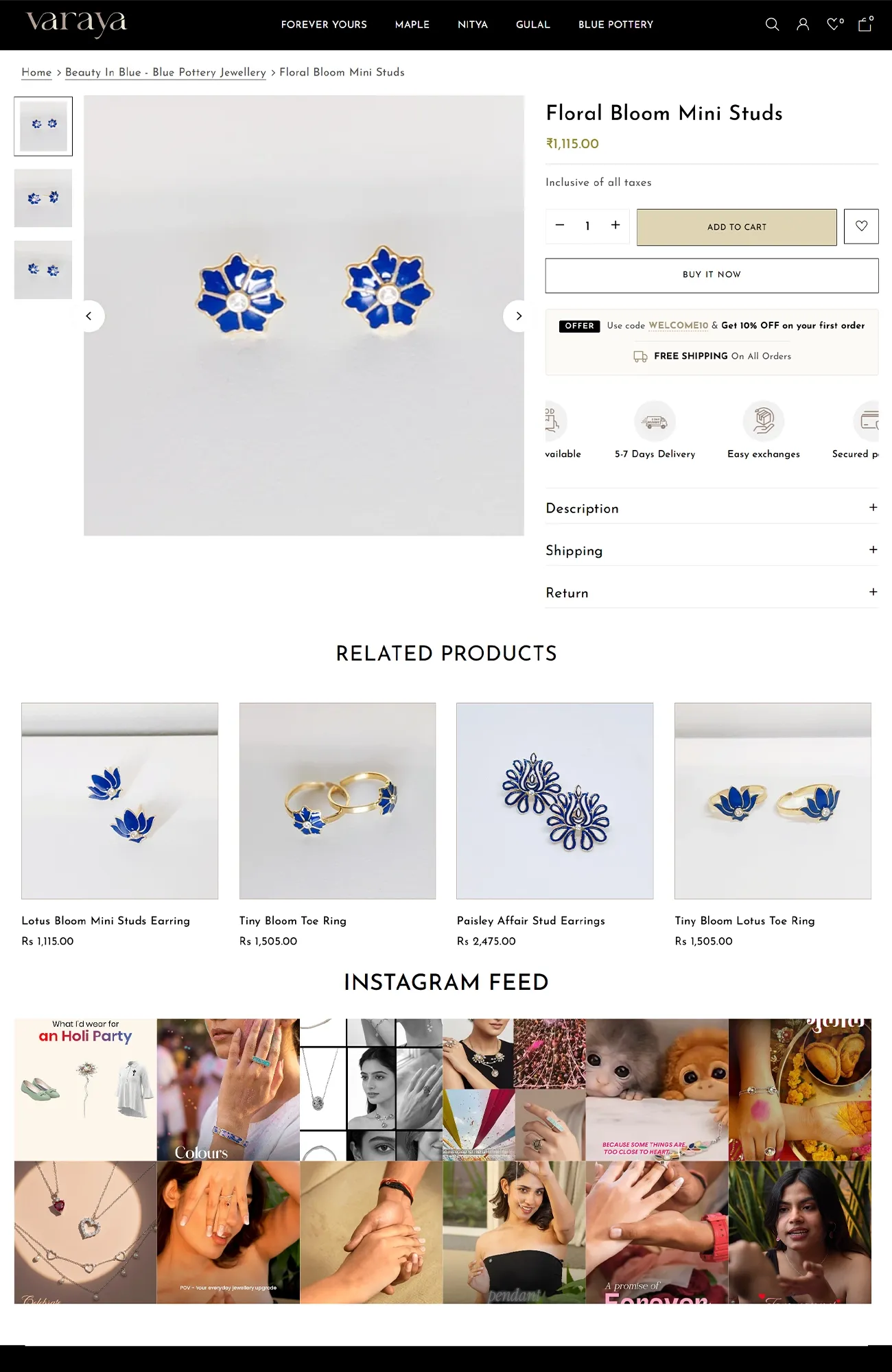 Kaius Jewels : Our Related Products