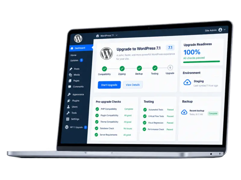 WordPress 7.1 Upgrade Assessment
